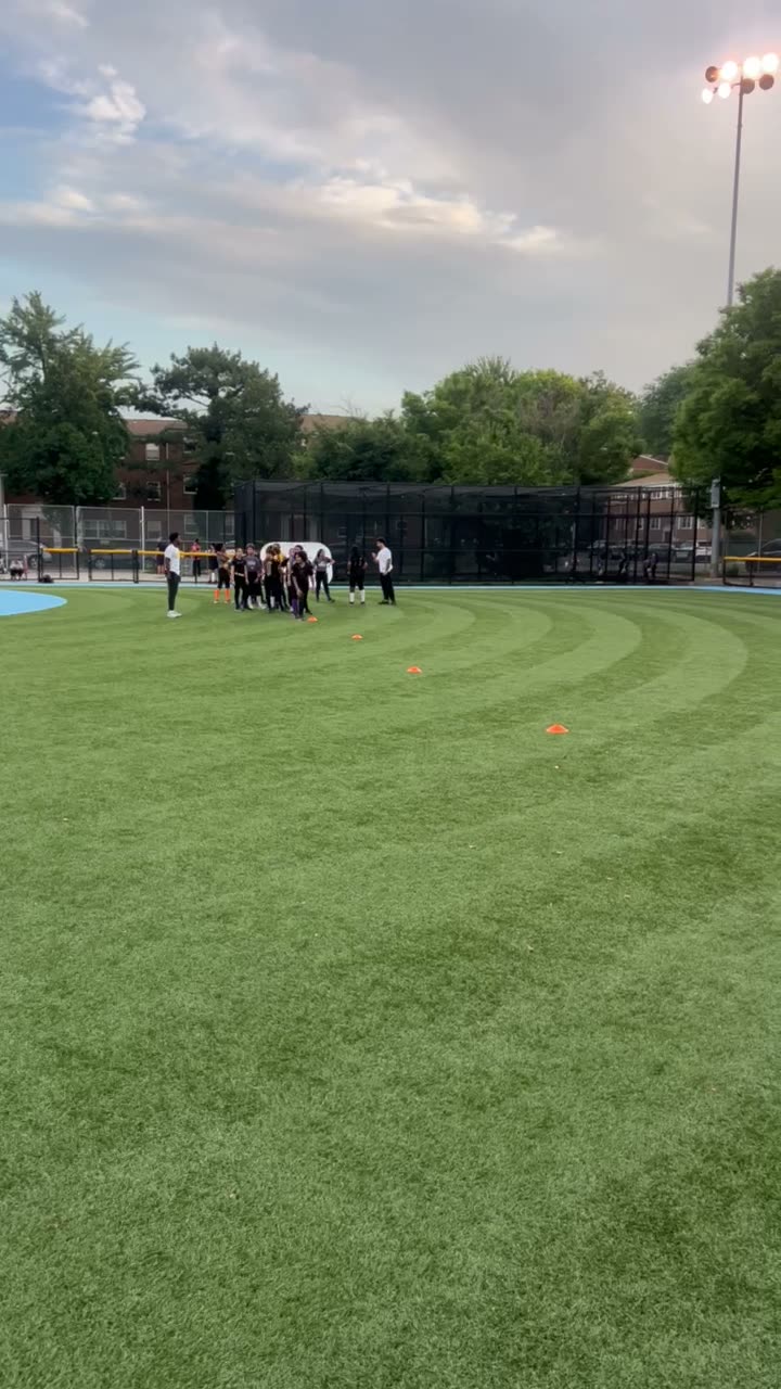 Athlete sprinting through a Plus2 speed session