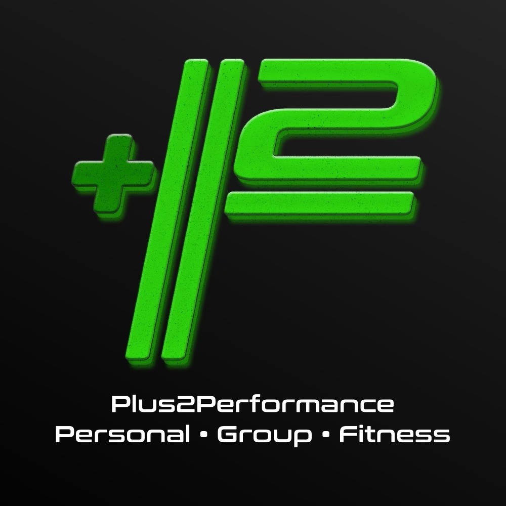 Plus2 Performance personal, group, and fitness logo